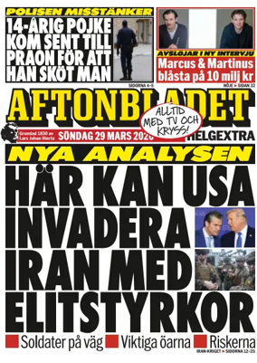 Cover of Aftonbladet