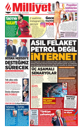 Cover of Milliyet