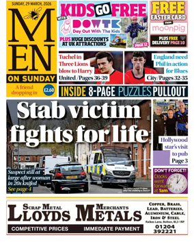Cover of Manchester Evening News