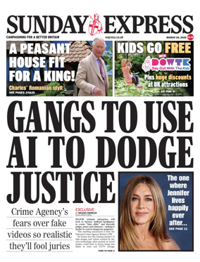 Cover of Sunday Express