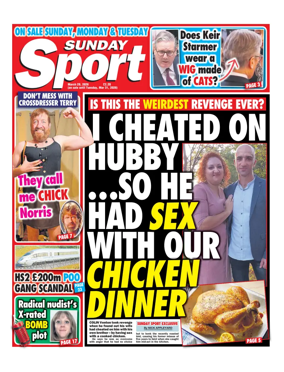 Cover of Sunday Sport