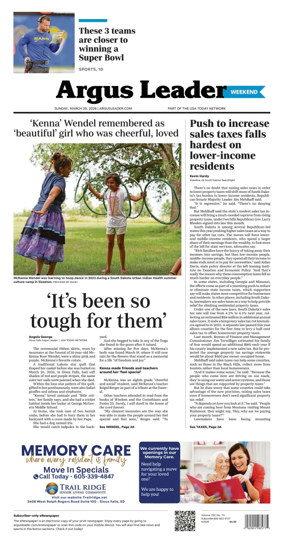 Cover of Argus Leader