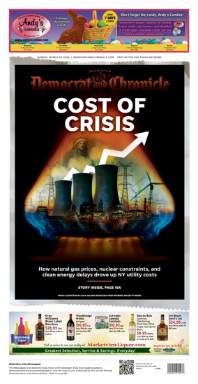 Cover of Democrat and Chronicle