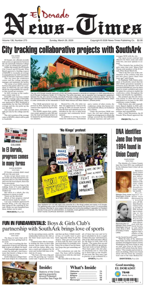 Cover of El Dorado News-Times