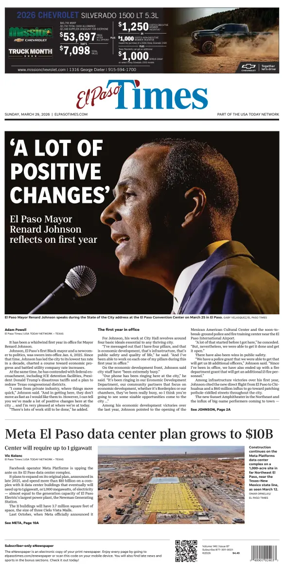 Cover of El Paso Times