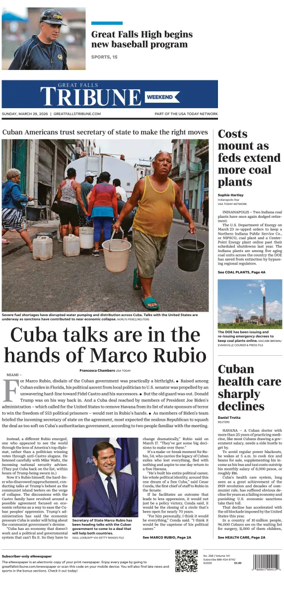 Cover of Great Falls Tribune