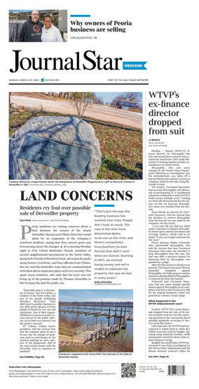 Cover of Journal Star (Peoria)