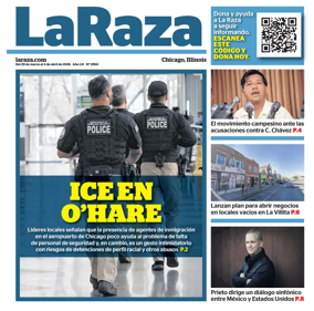 Cover of La Raza Chicago
