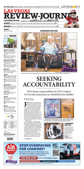 Cover of Las Vegas Review-Journal (Sunday)