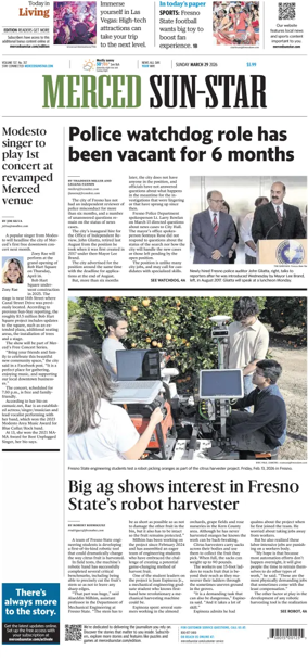 Cover of Merced Sun-Star (Weekend)