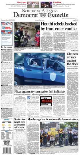 Cover of Northwest Arkansas Democrat-Gazette