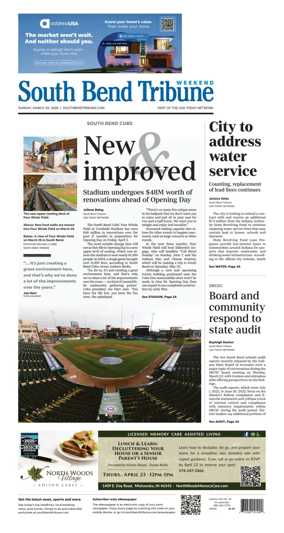 Cover of South Bend Tribune