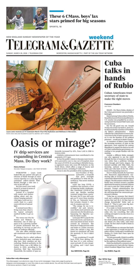 Cover of Telegram & Gazette