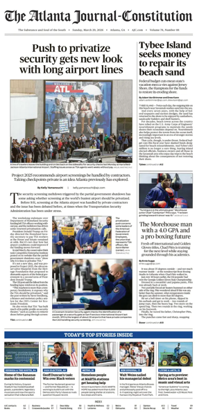 Cover of The Atlanta Journal-Constitution