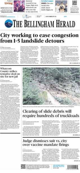 Cover of The Bellingham Herald (Sunday)