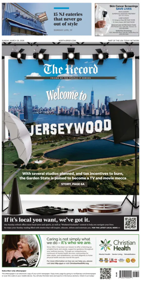 Cover of The Bergen Record