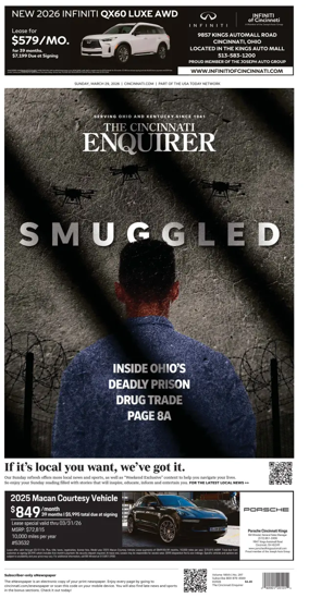 Cover of The Cincinnati Enquirer