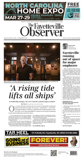 Cover of The Fayetteville Observer