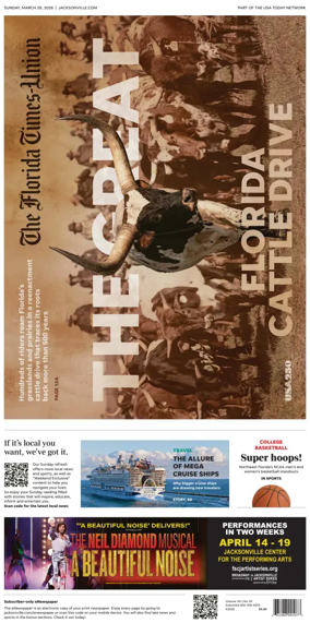 Cover of The Florida Times-Union