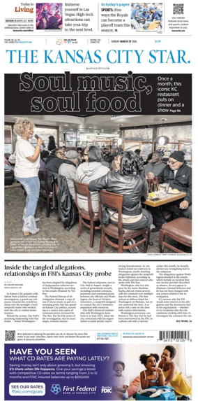 Cover of The Kansas City Star (Sunday)