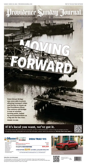 Cover of The Providence Journal
