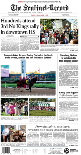 Cover of The Sentinel-Record