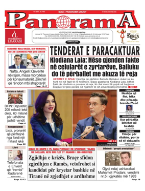 Cover of Panorama (Albania)