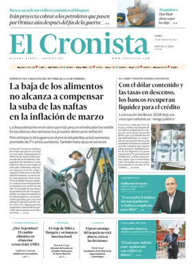 Cover of El Cronista