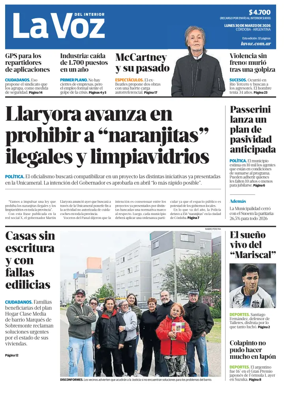 Cover of La Voz del Interior