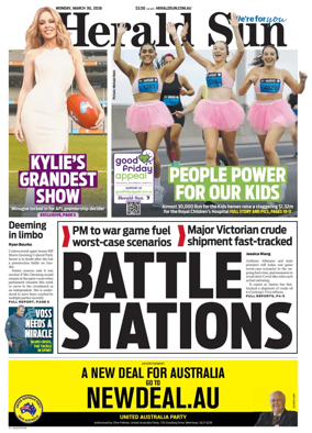 Cover of Herald Sun