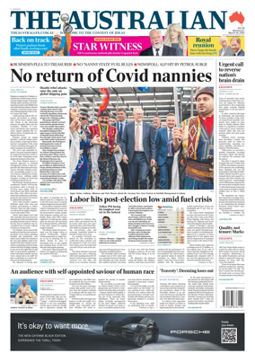 Cover of The Australian