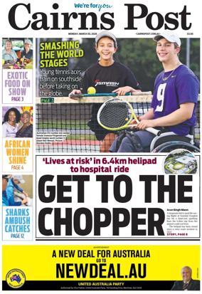 Cover of The Cairns Post