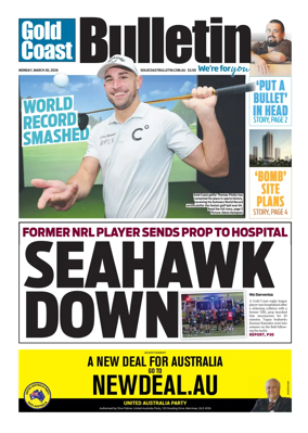 Cover of The Gold Coast Bulletin