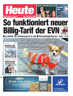 Cover of Heute - Niederosterreich Ausgabe