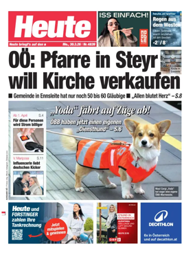 Cover of Heute - Oberosterreich Ausgabe