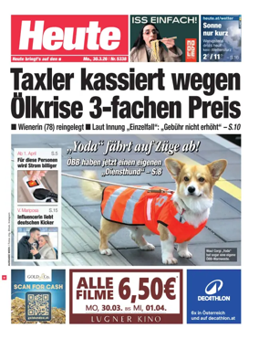 Cover of Heute - Wien Ausgabe