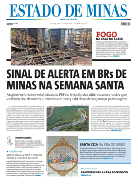 Cover of Estado de Minas (Brazil)
