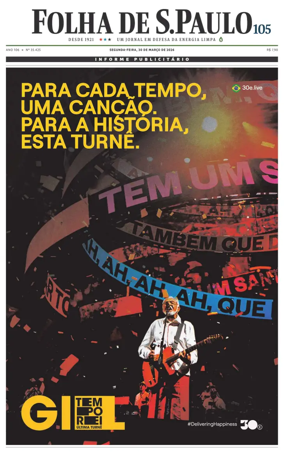 Cover of Folha de S.Paulo
