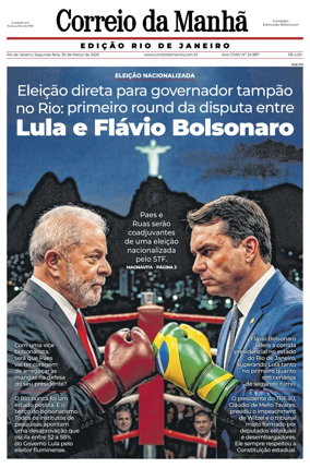 Cover of Jornal Correio da Manha