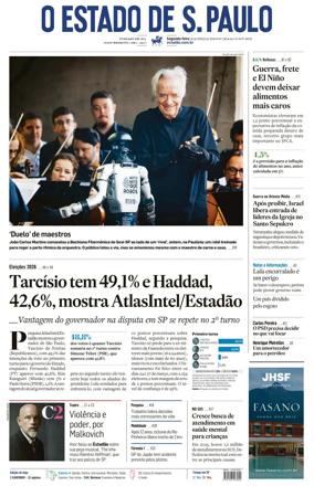 Cover of O Estado de S. Paulo