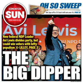 Cover of Edmonton Sun