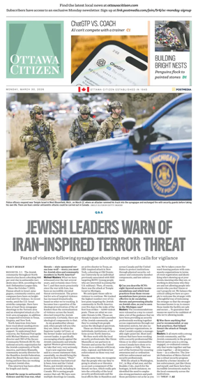 Cover of Ottawa Citizen