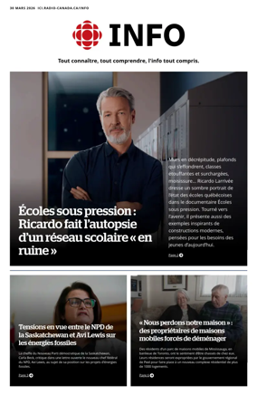 Cover of Radio-Canada Info