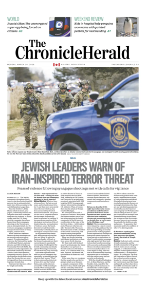 Cover of The Chronicle Herald (Metro)