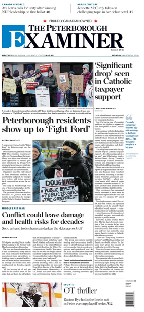 Cover of The Peterborough Examiner