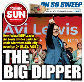 Cover of Toronto Sun