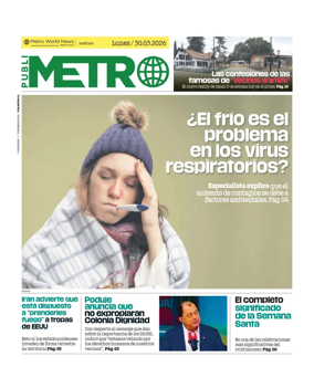 Cover of Publimetro Chile