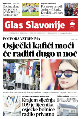 Cover of Glas Slavonije