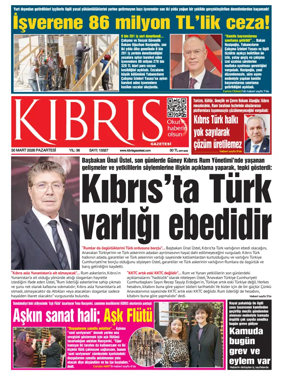 Cover of Kibris Gazetesi