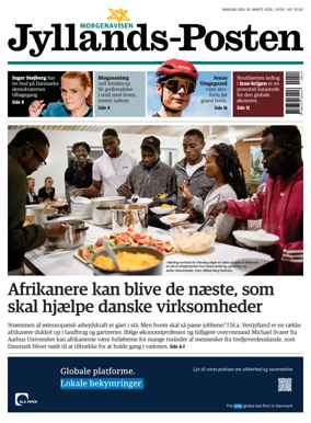 Cover of Jyllands-Posten